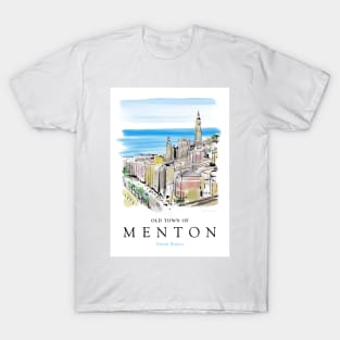 Old Town of Menton T-Shirt